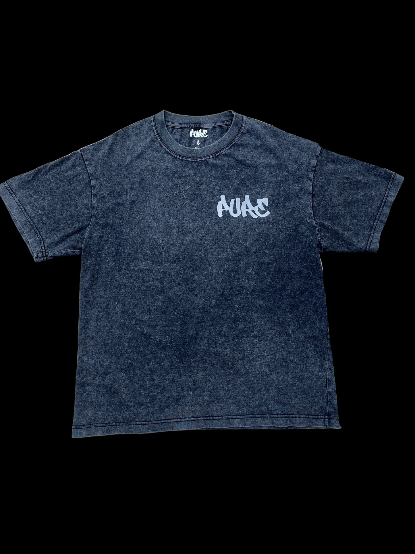 V1 Pure Moto Tee - Acid Washed Black REFLECTIVE